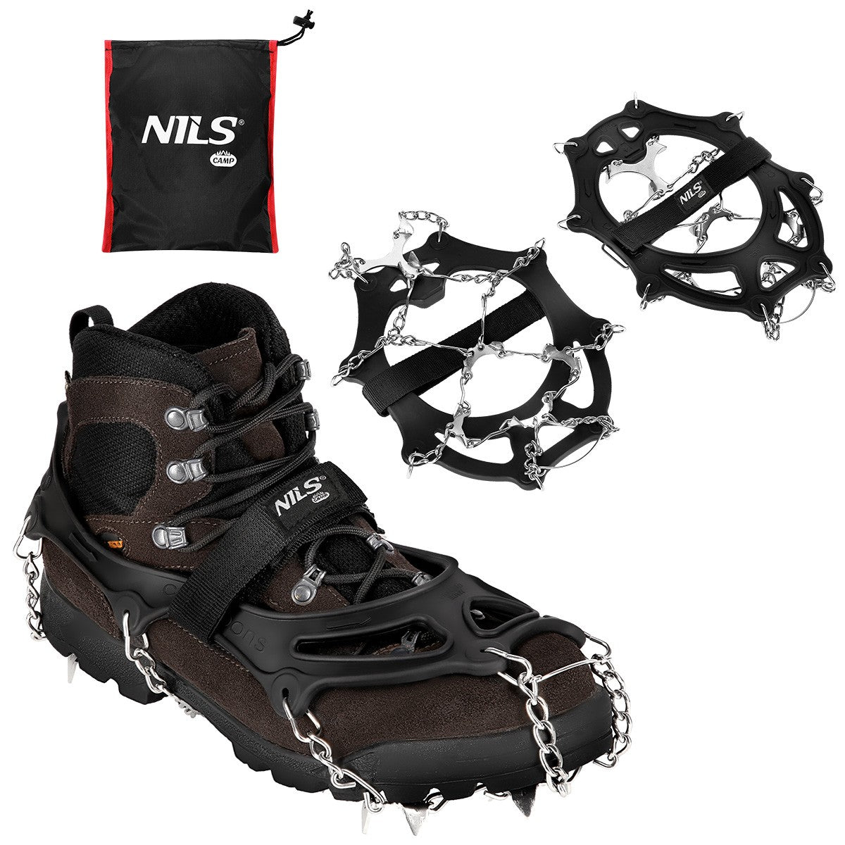 Crampons Size L – Anti-Slip Ice Traction Cleats