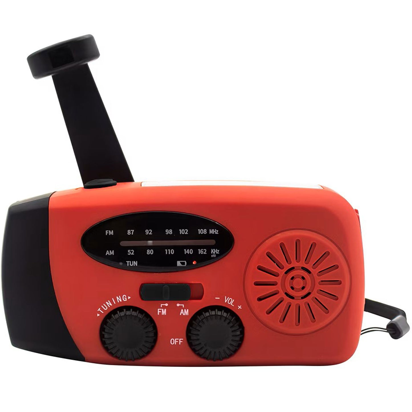 Crank radio Solar cell Lamp SCR-2005