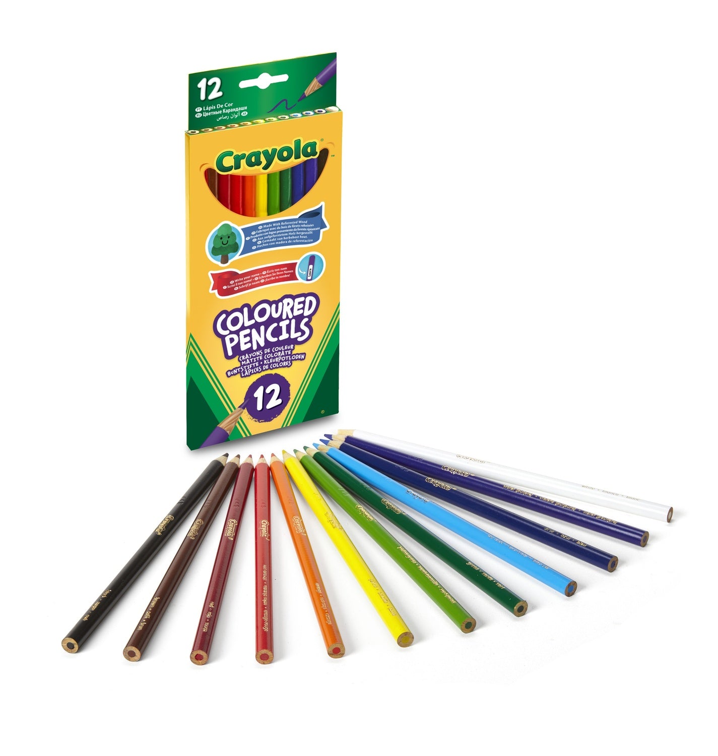 Crayola 12 Coloured Pencils