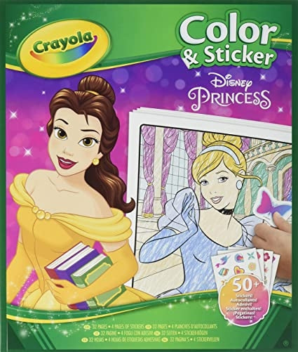 Crayola Color & Sticker Book Princesses (English)