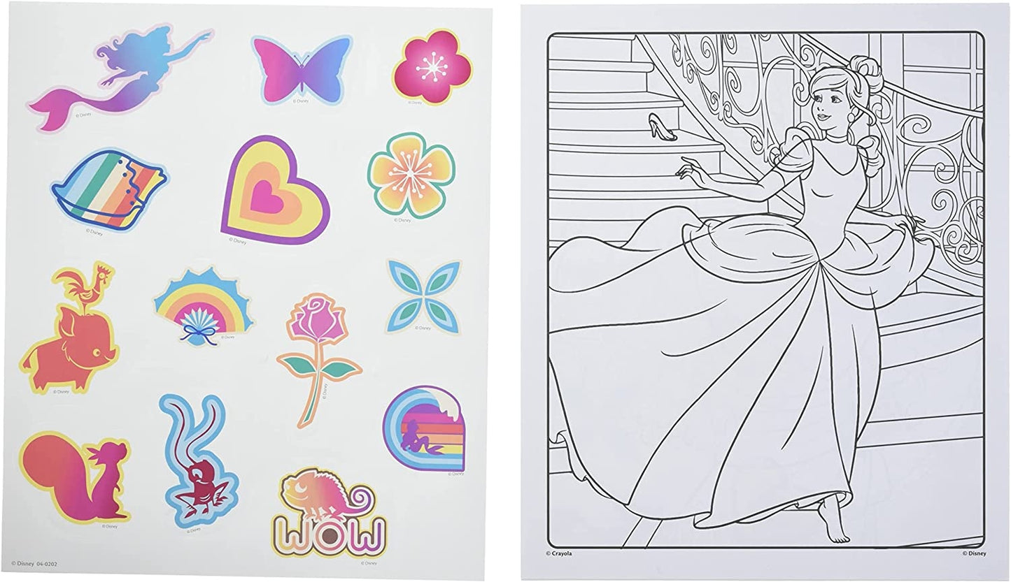 Crayola Color & Sticker Book Princesses (English)