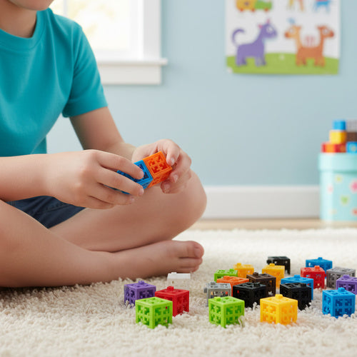 Creative 3D Building Blocks, 160 Pcs, ABS Plastic