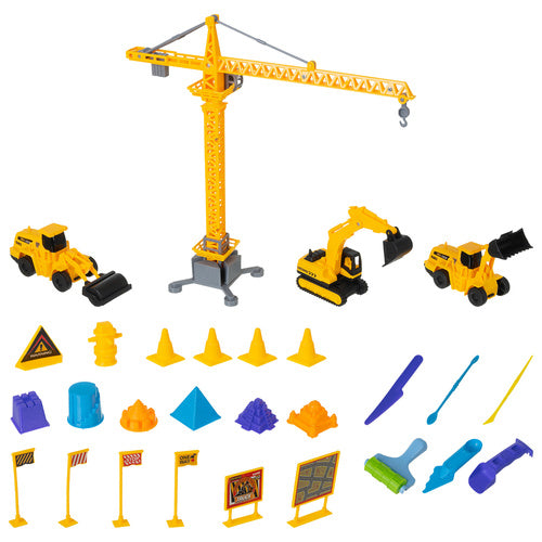 Creative Sand Construction Set with Mobile Sandbox