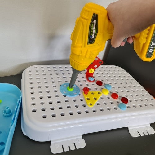 Creative mosaic with a screwdriver 22444
