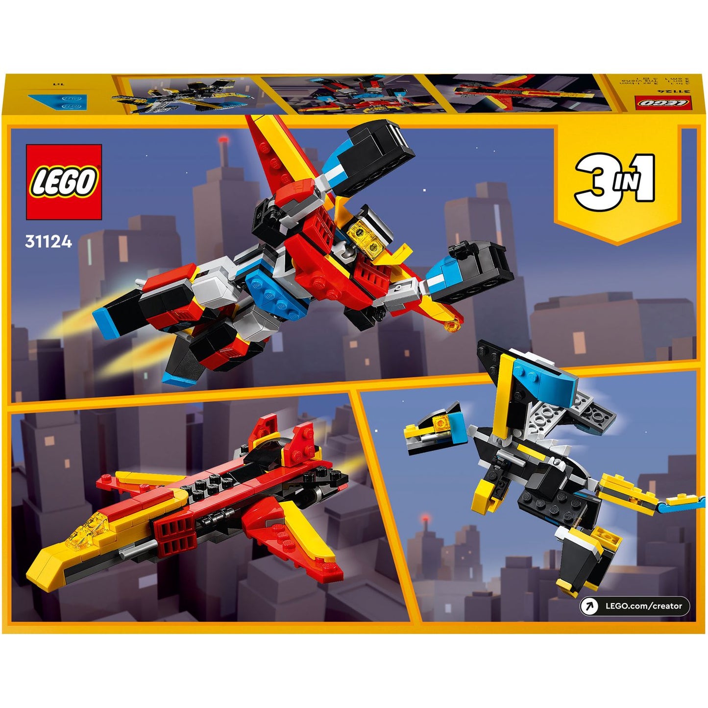 Creator 3in1 - Super Robot 31124