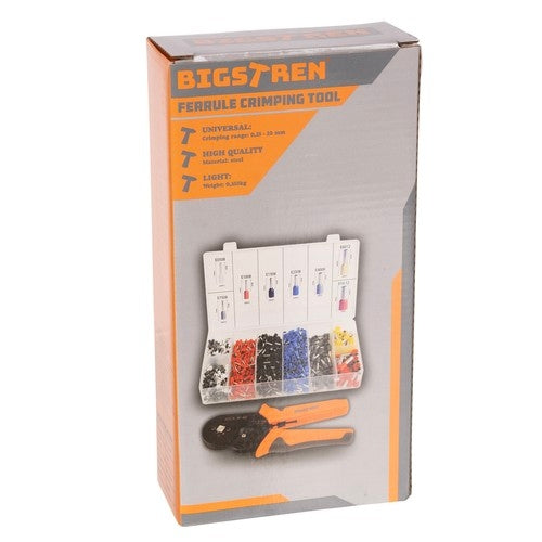 Crimper for ferrules 0.25-10mm2 Bigstren 22717