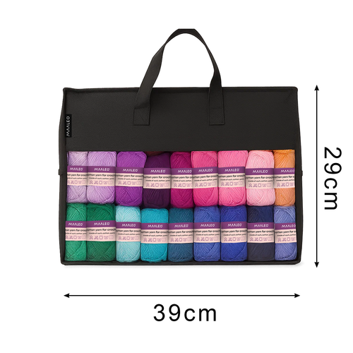 Crochet Kit, 113 Pieces, Includes Hooks and Accessories