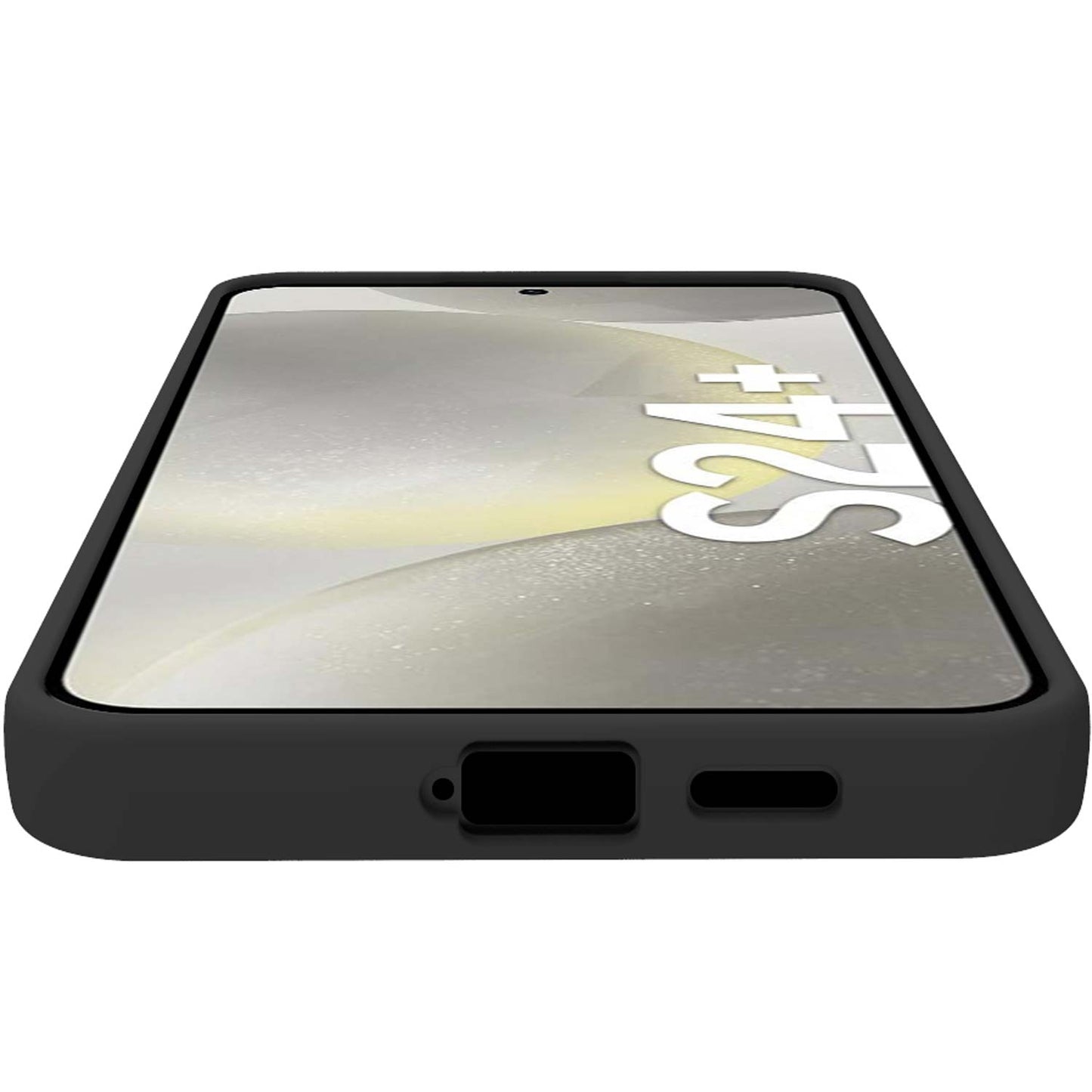 Cromo Soft rubber case Galaxy S24+ 5G Black