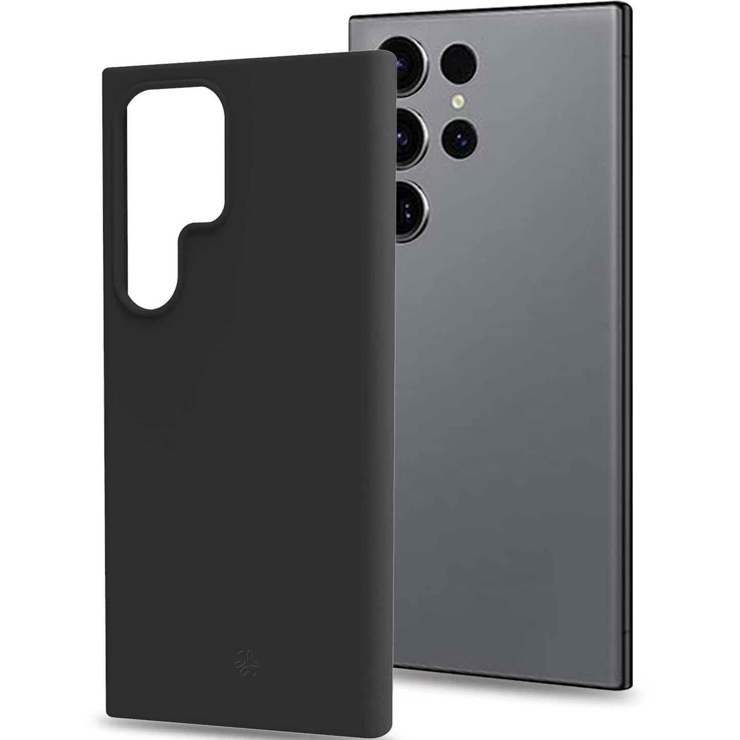Cromo Soft rubber case Galaxy S24 Ultra 5G Black