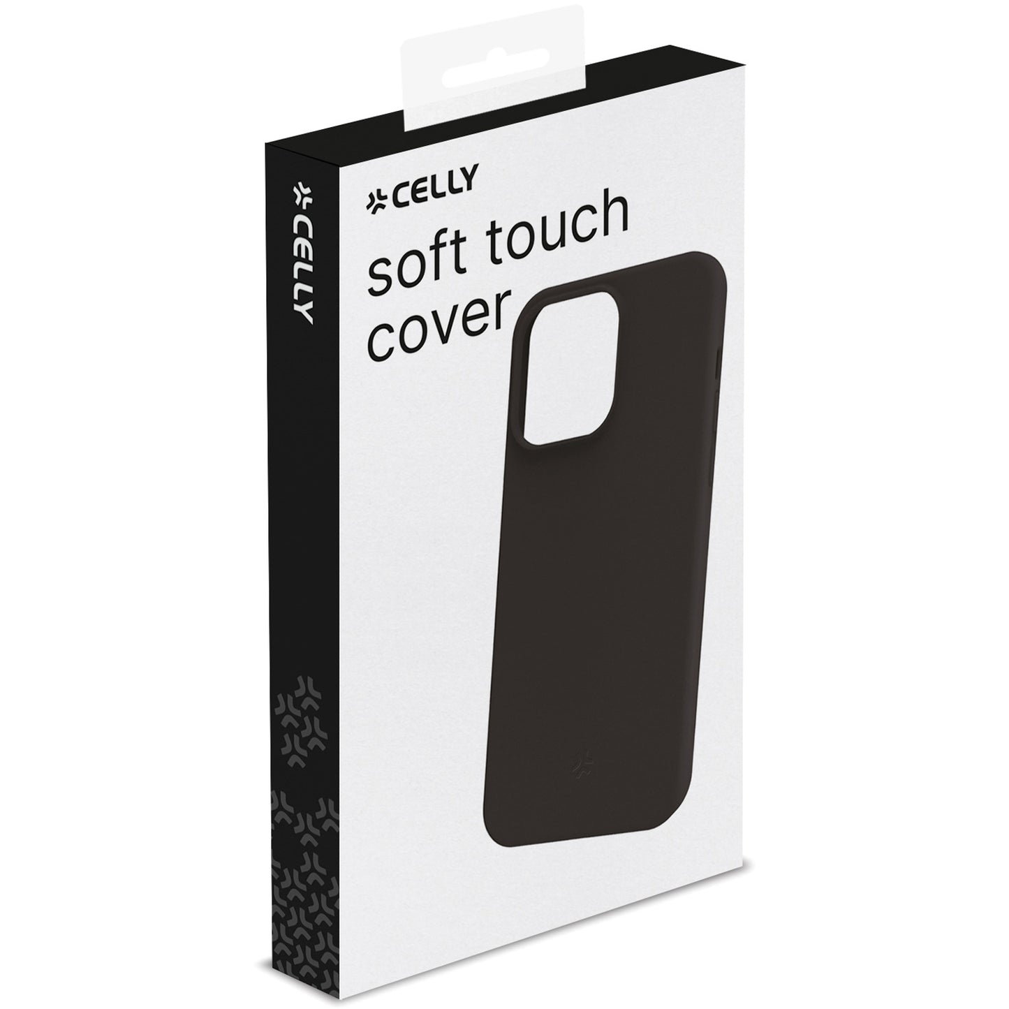 Cromo Soft rubber case iPhone 15 Pro Black