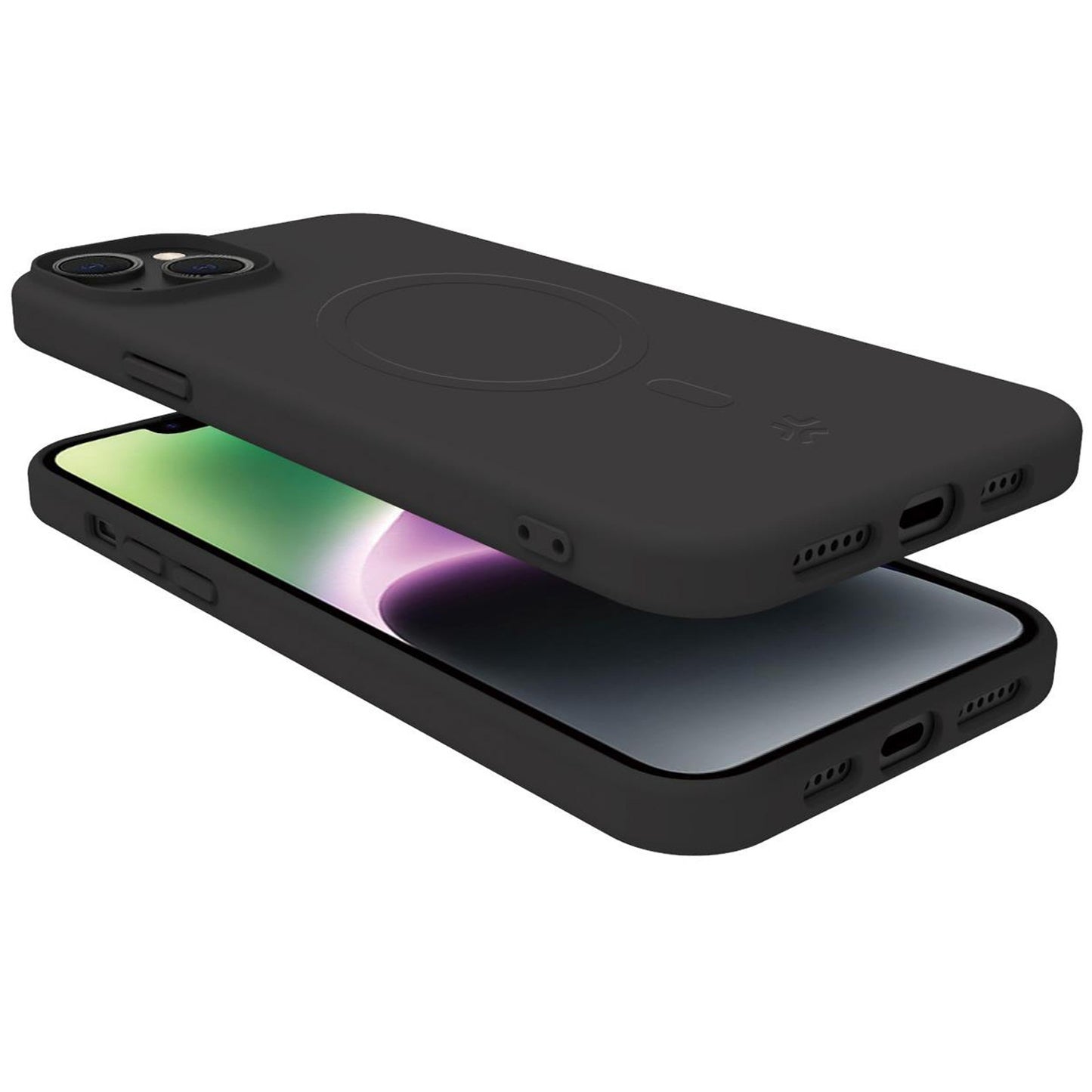 Cromomag Magnetic Soft rubber case MagSafe iPhone 15 Black