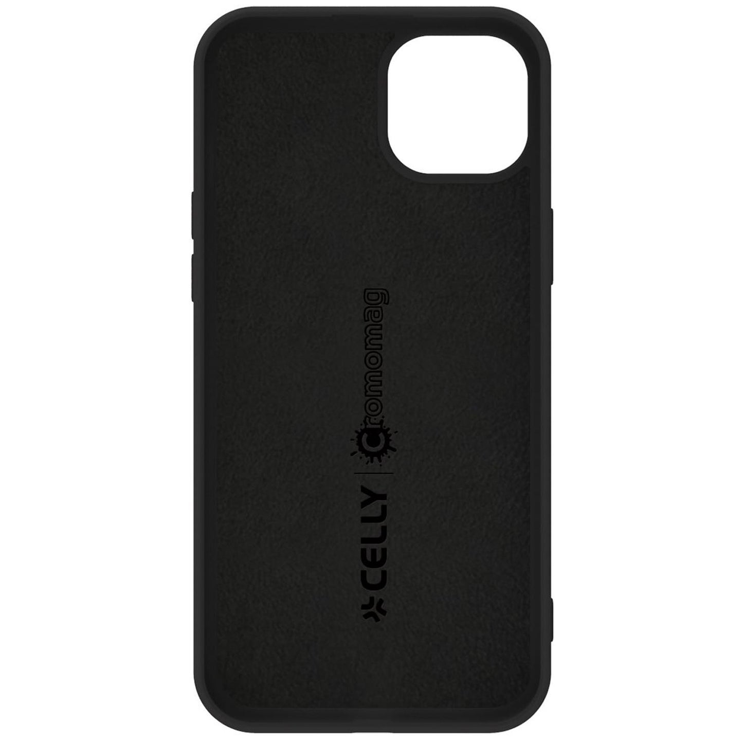 Cromomag Magnetic Soft rubber case MagSafe iPhone 15 Black