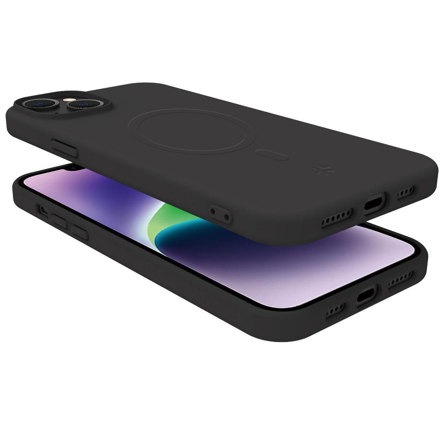 Cromomag Soft rubber case MagSafe iPhone 15 Plus Black