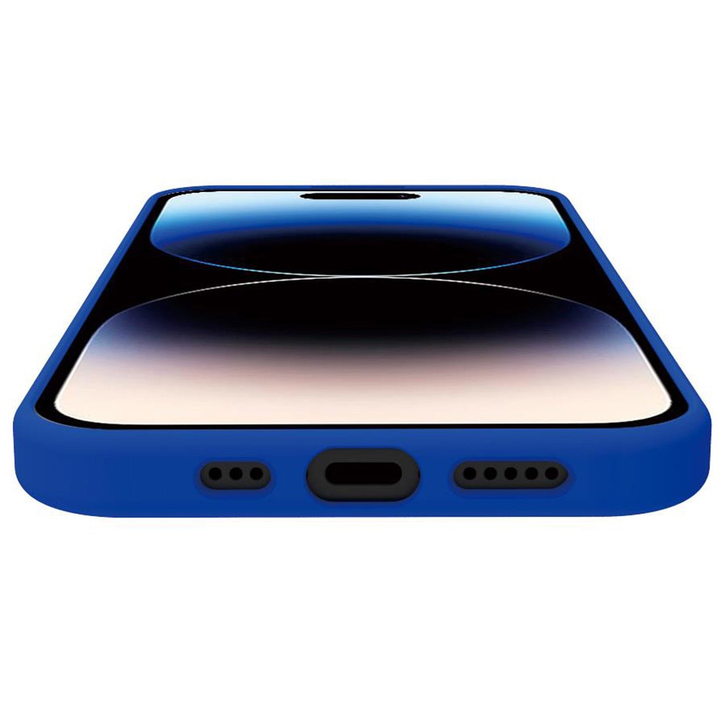 Cromomag Soft rubber case MagSafe iPhone 15 Pro Blue