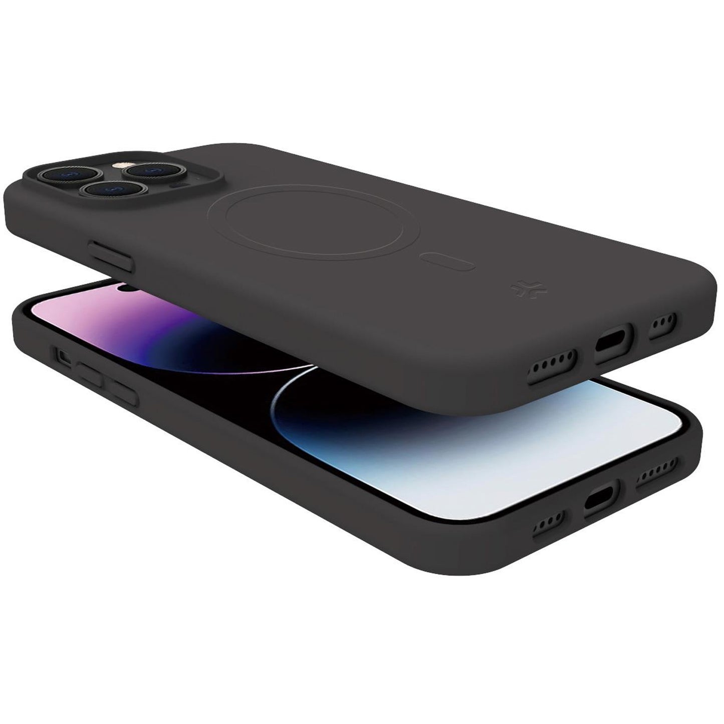 Cromomag Soft rubber case MagSafe iPhone 15 Pro Max Black
