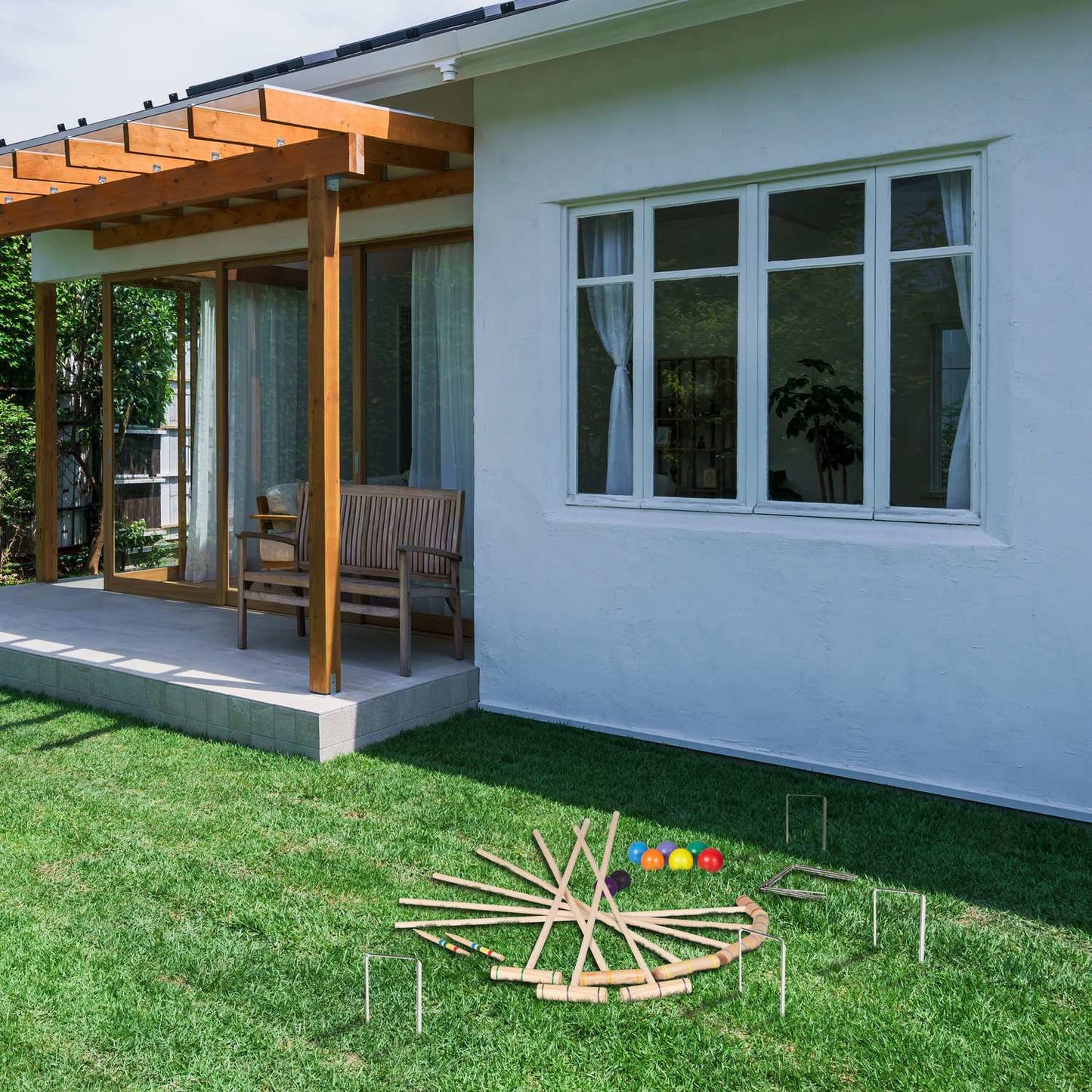 Croquet game for children and adults