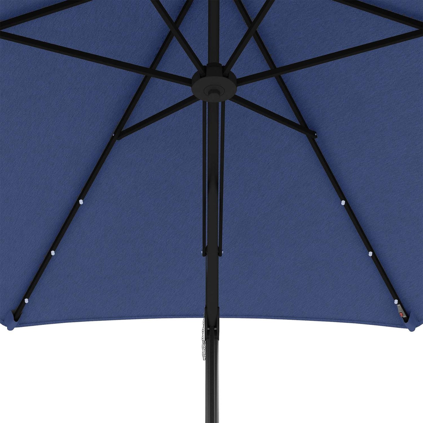 Steel base and lid, dark blue - durable protection