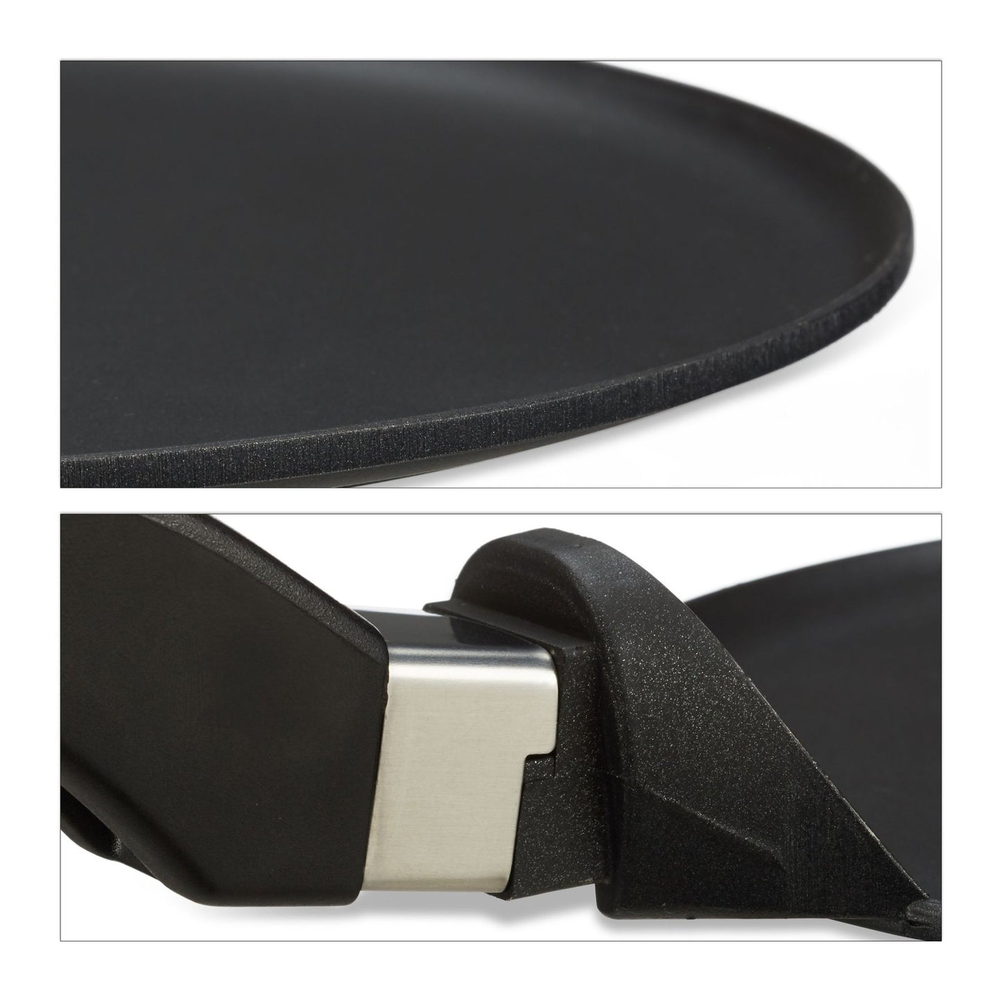 Crêpes form cast aluminum black 25 cm