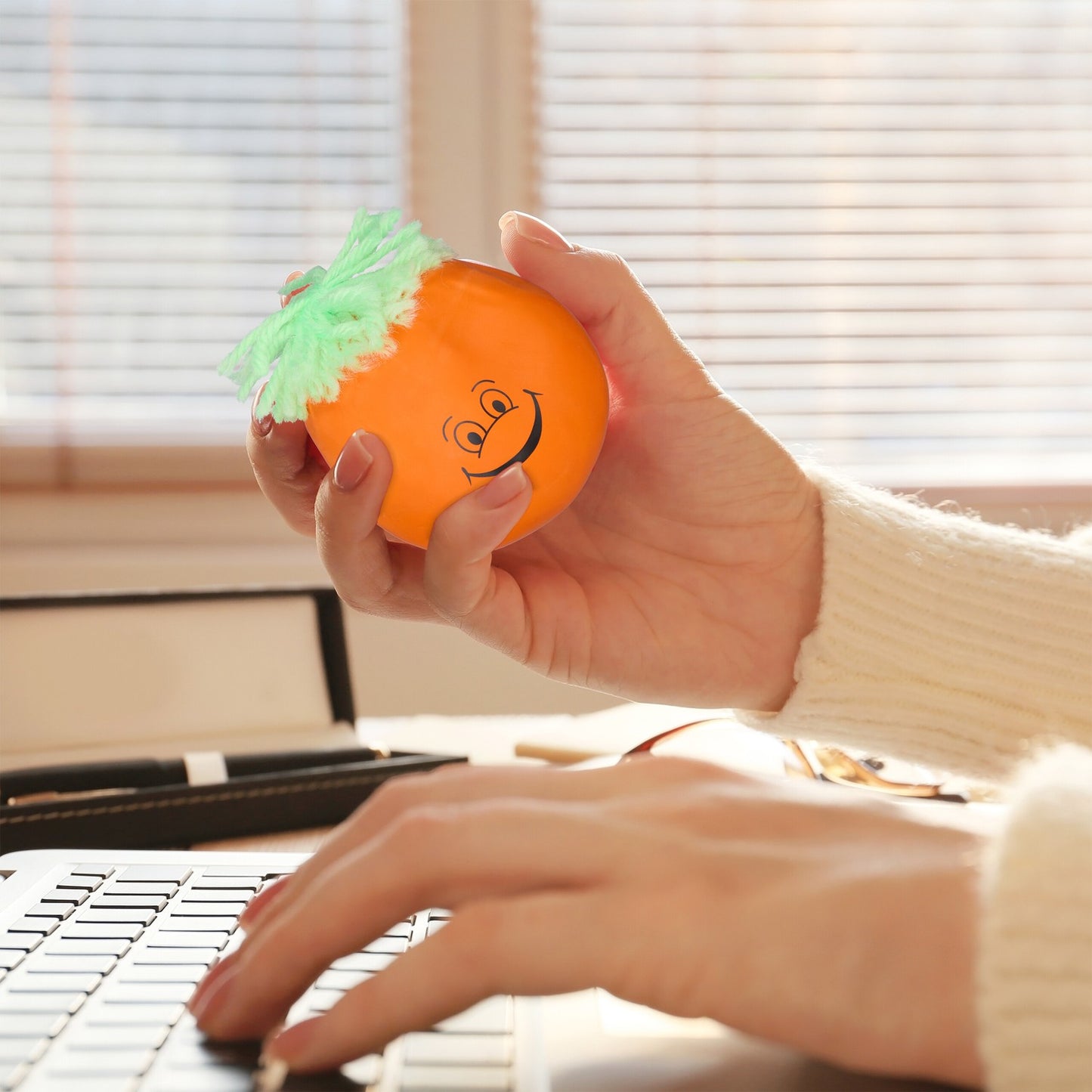<p>The anti-stress ball offers effective stress reduction for both children and adults, promoting relaxation and focus. Its child-friendly design makes it ideal for classrooms and workplaces.</p>

<ul>
<li>Reduce stress with a soft, flexible design that p