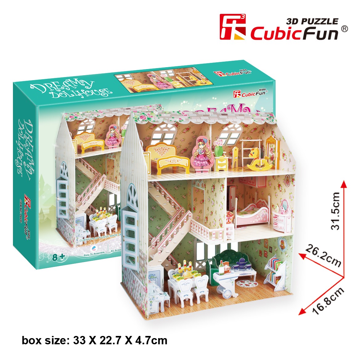 Cubicfun 3D Puzzle Dreamy Dollhouse