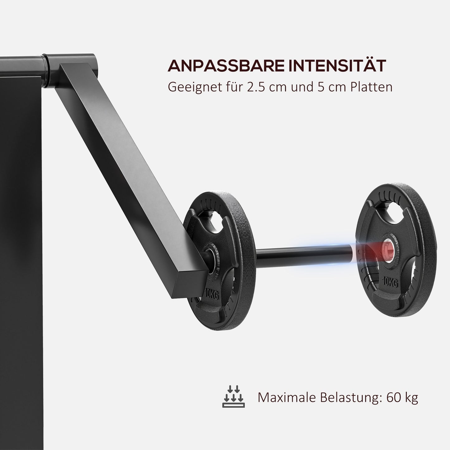 Curl bench & tricep extension, 5 seat adjustments, 25 angles, steel & synthetic leather, black