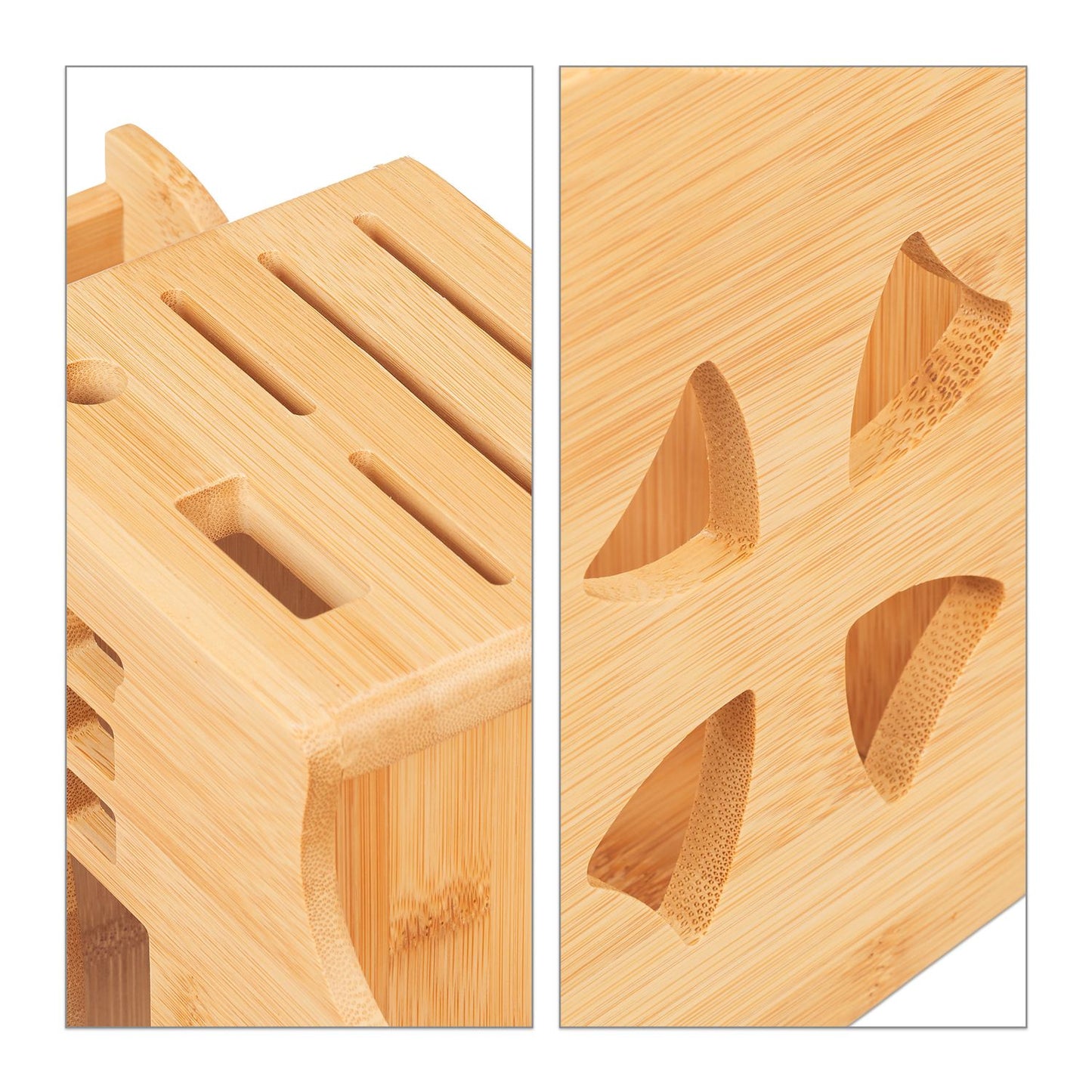 Cutlery holder with board holder