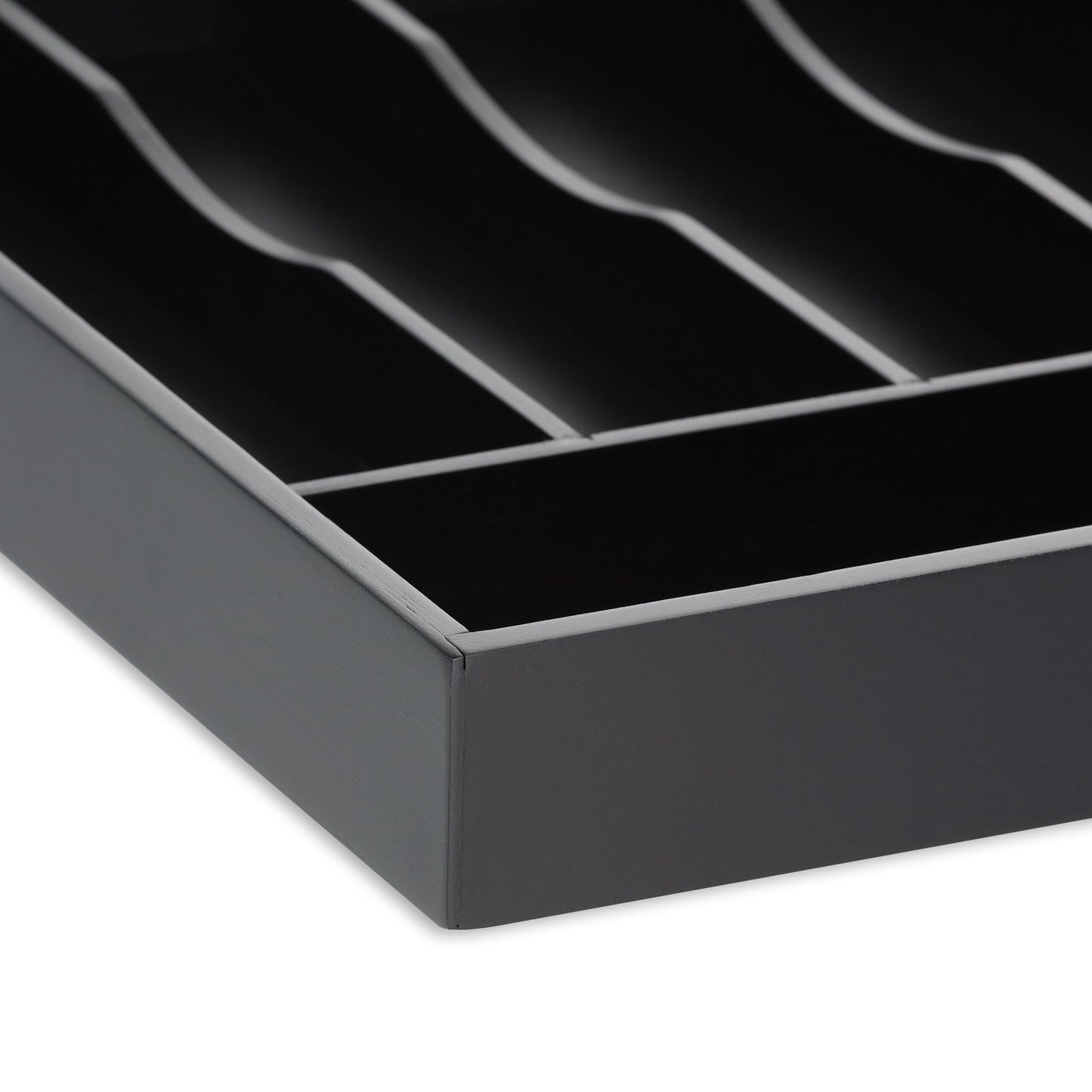 <p>Organize your kitchen effortlessly with this versatile cutlery tray, featuring five spacious compartments for optimal utensil storage. Say goodbye to cluttered drawers and enjoy easy access to your essentials.</p>

<ul>
<li>Organize efficiently with fi