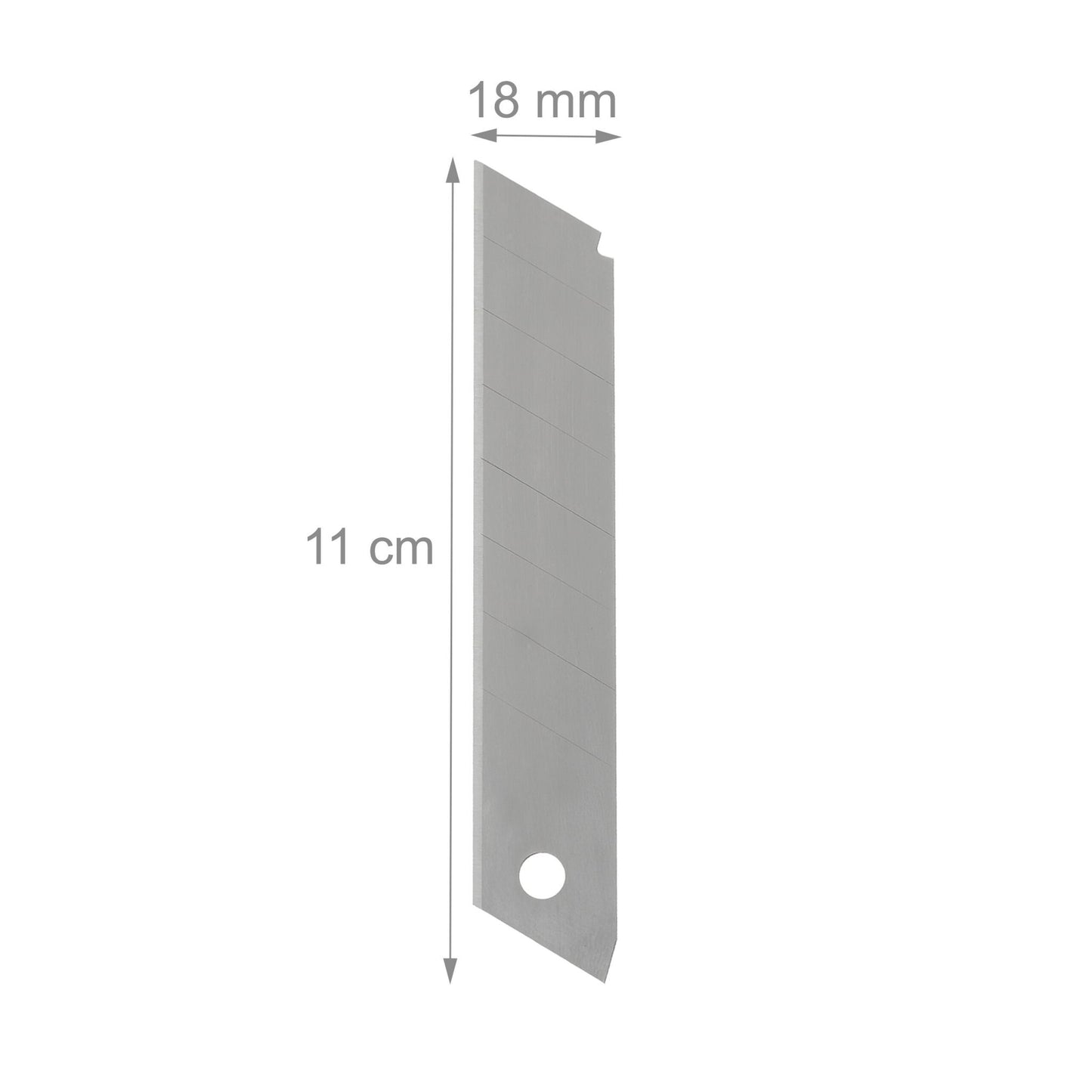 Cutter blade 18 mm in a set of 300