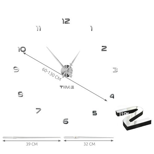DIY wall clock Ruhhy 22143