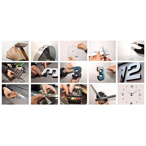 DIY wall clock Ruhhy 22143