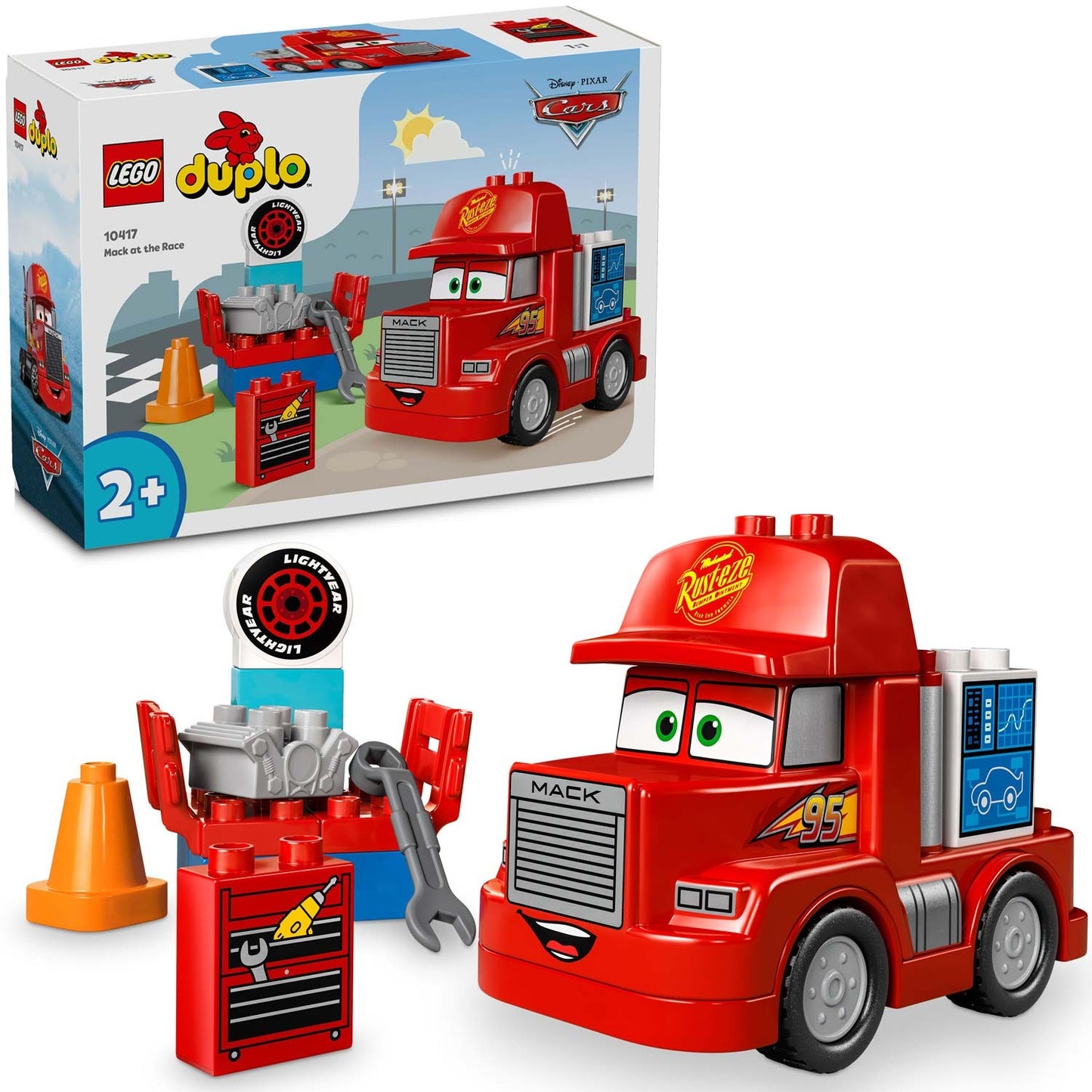 DUPLO - Mack at the competition 10417