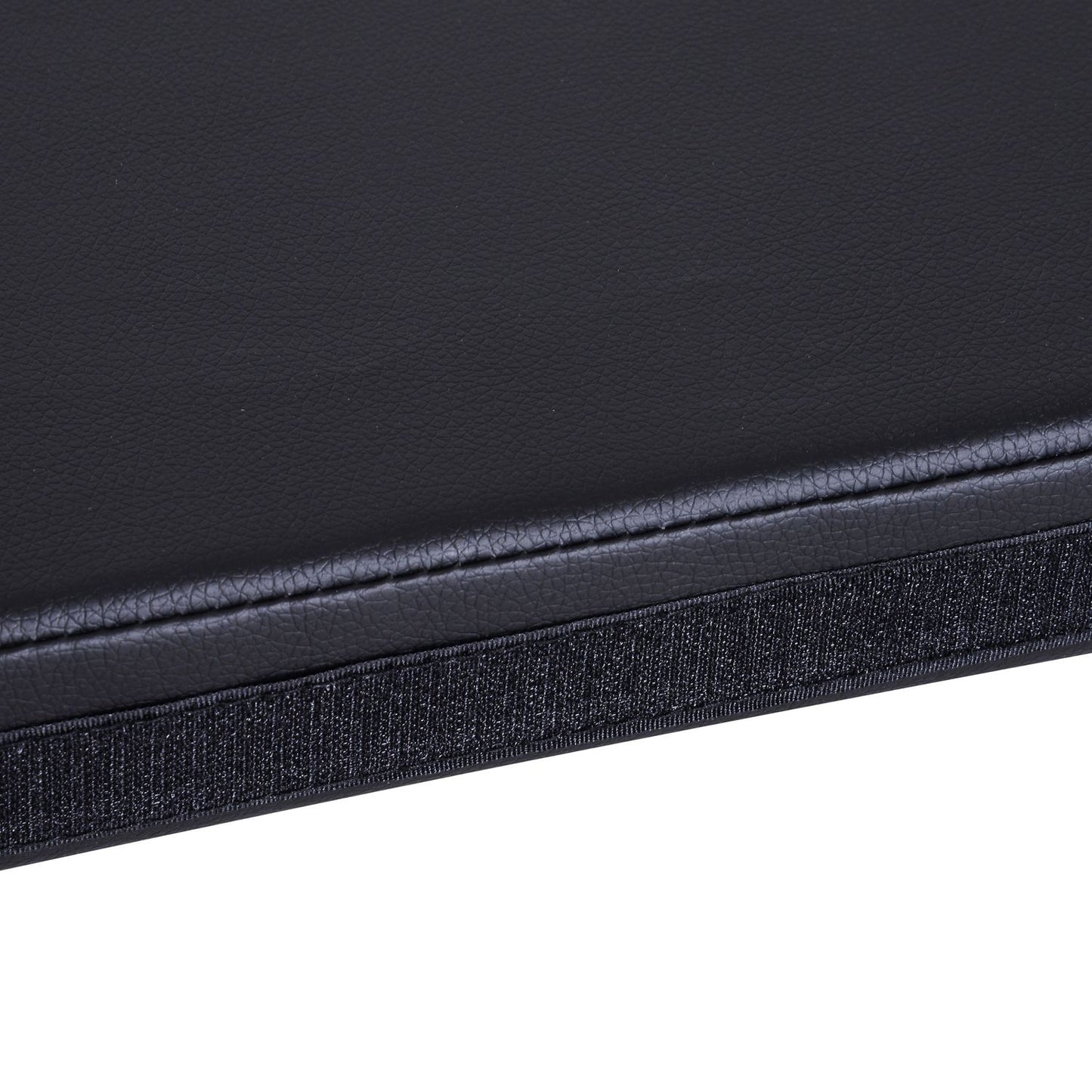 Black shock-absorbing dance pole mat, Ø 150cm, foldable
