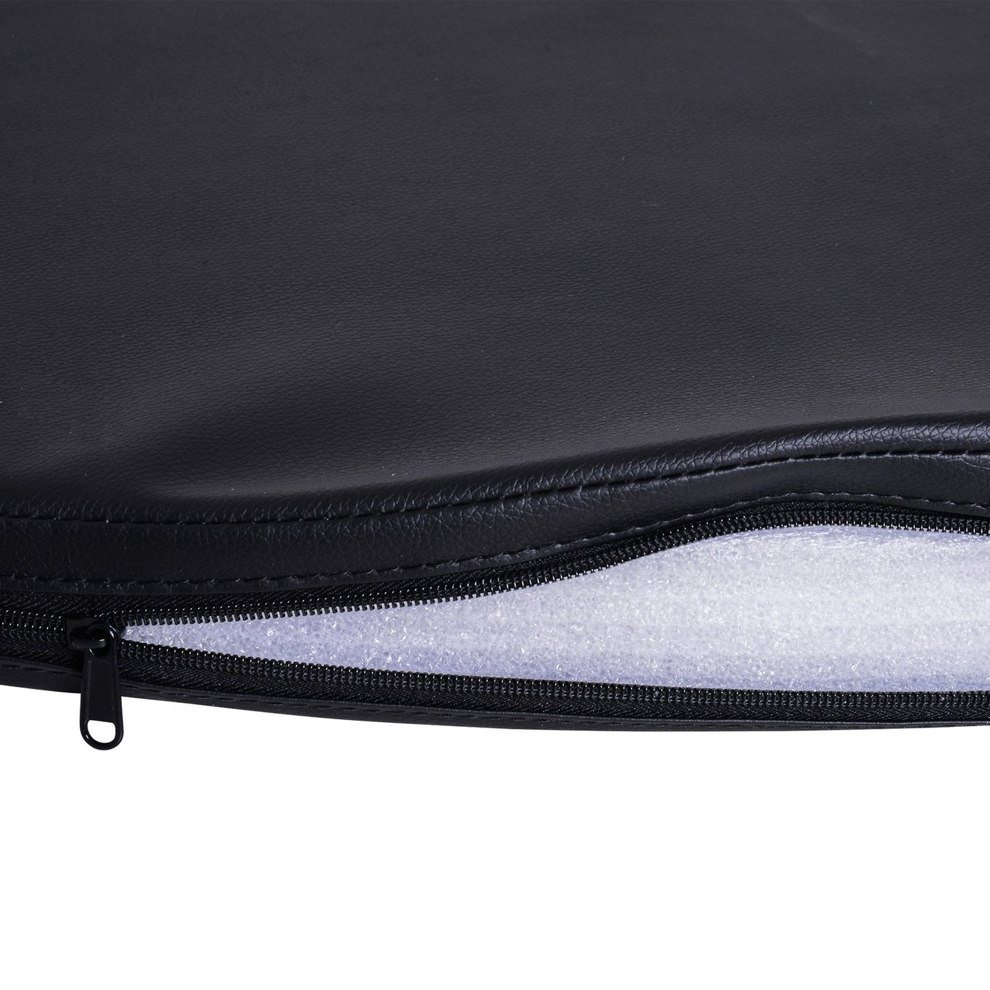 Black shock-absorbing dance pole mat, Ø 150cm, foldable