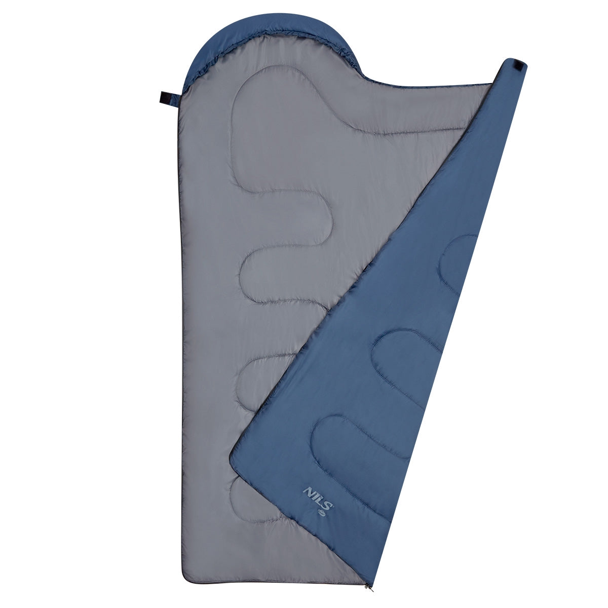 Dark Blue-Gray Sleeping Bag, Size L, Lightweight