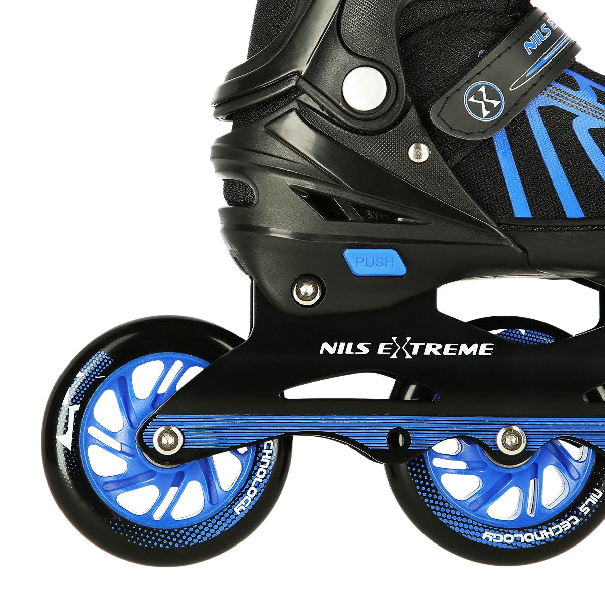 Dark Blue Inline Skates, Size L (39-43)