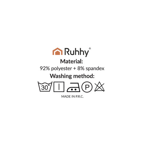 Dark Gray Sofa Cover, 145-185cm Stretch Fabric