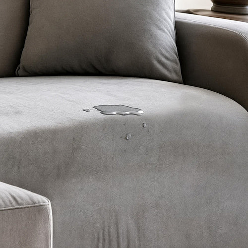 Dark Gray Sofa Cover, 145-185cm Stretch Fabric