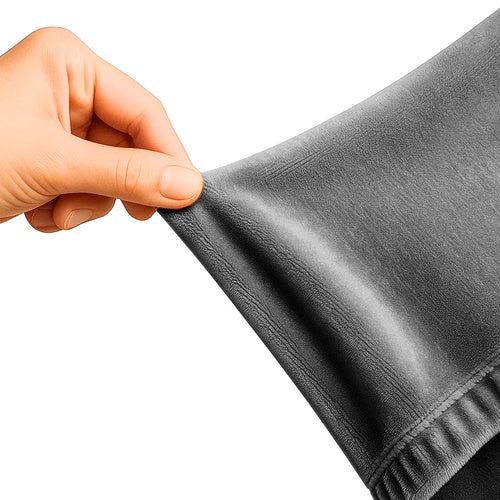 Dark Gray Sofa Cover, Stretch Fit 190-230cm