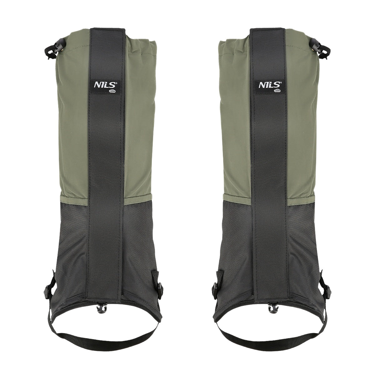 Dark Green Hiking Gaiters, Waterproof, Adjustable