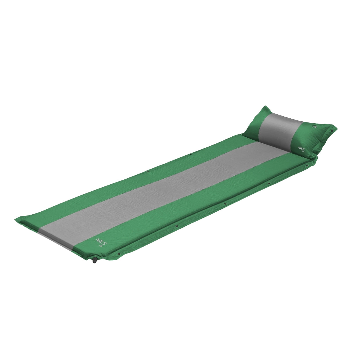 Dark Green Self-Inflating Camping Mat, Compact