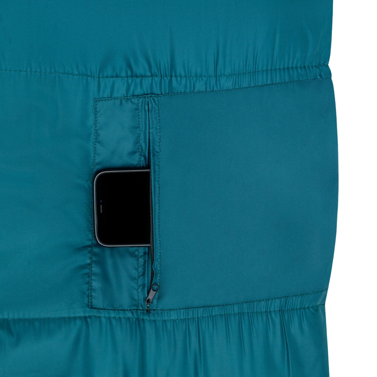 Dark Green Sleeping Bag, Lightweight, Compact