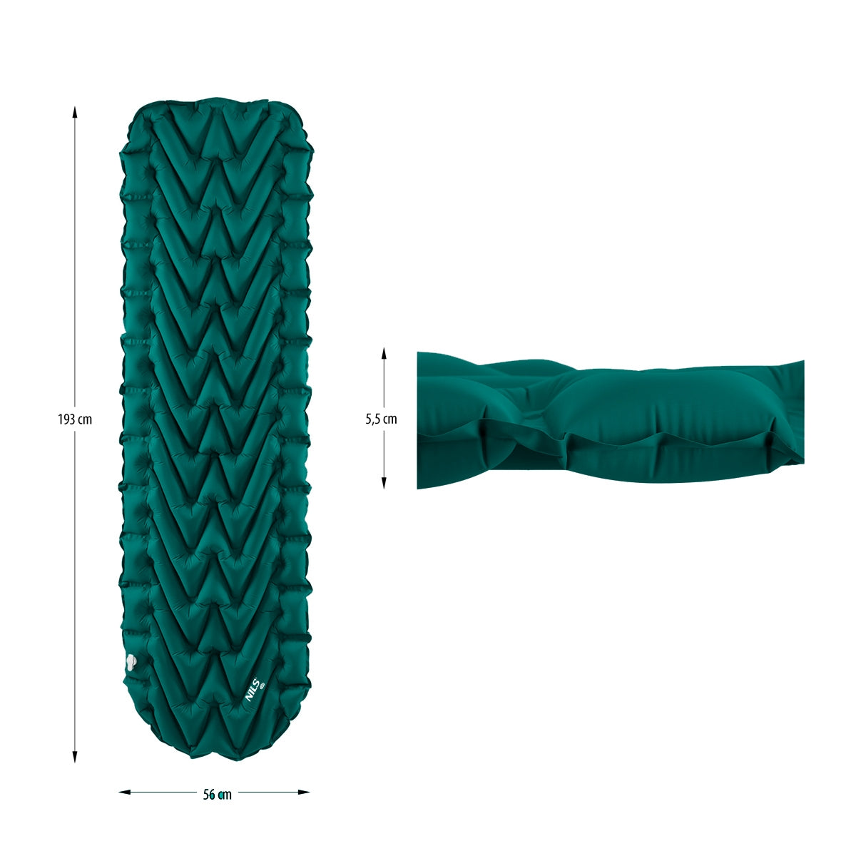 Dark Green Tourist Mat – Lightweight, Portable, Durable