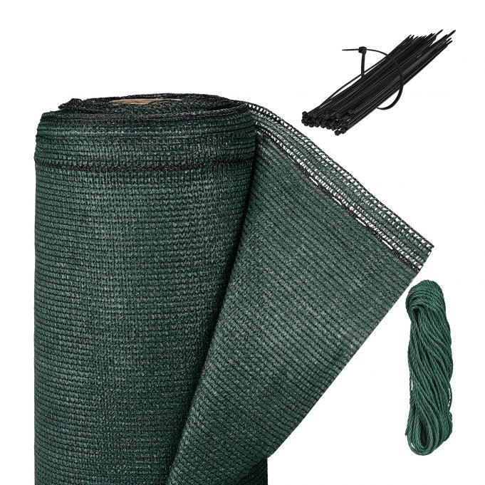 Dark green garden screen 2 meters high