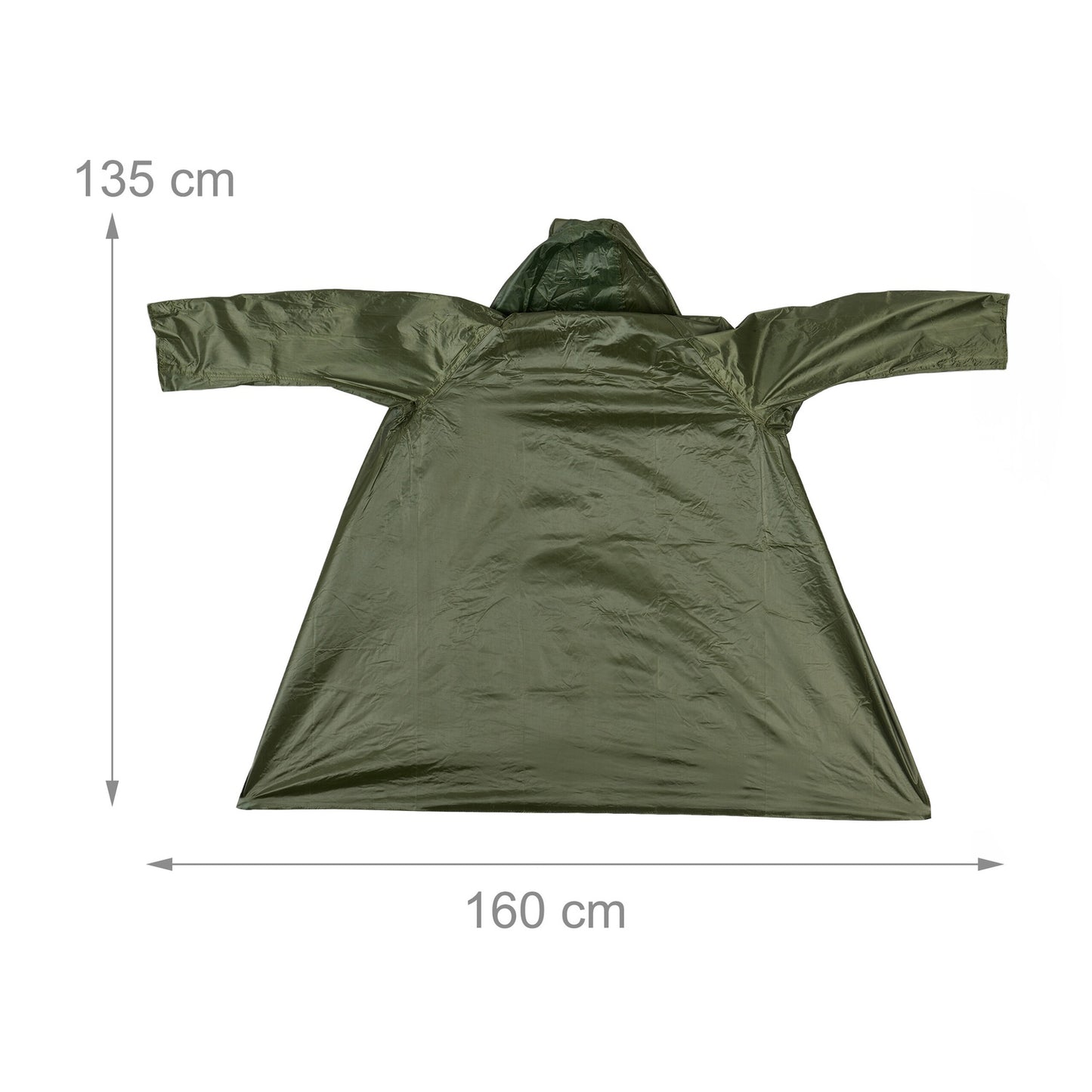 Dark green mackintosh