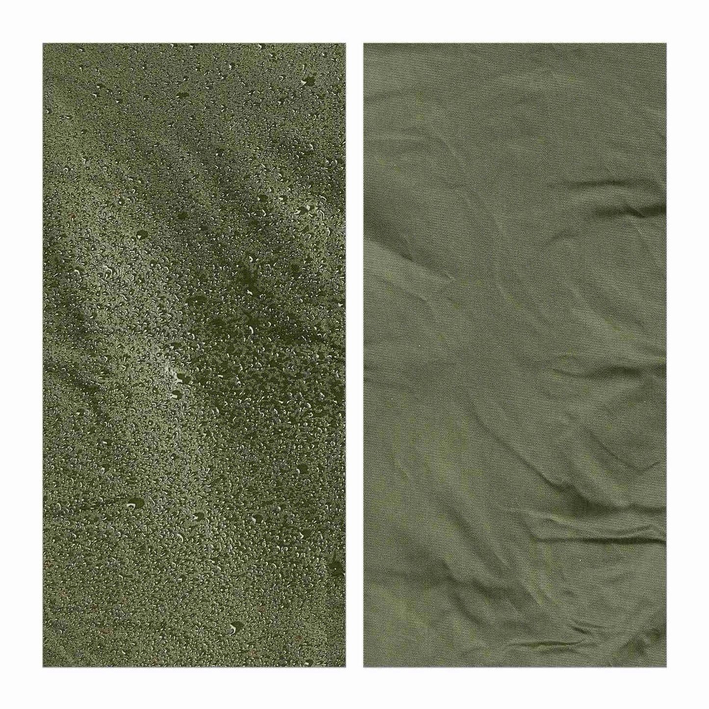 Dark green mackintosh