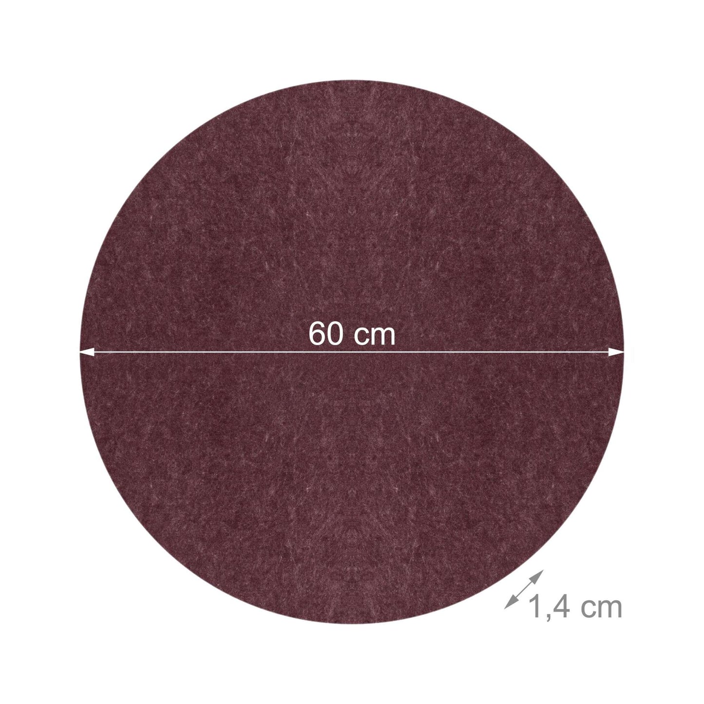 Dartboard Surround, 4-Piece Felt, Noise Reduction