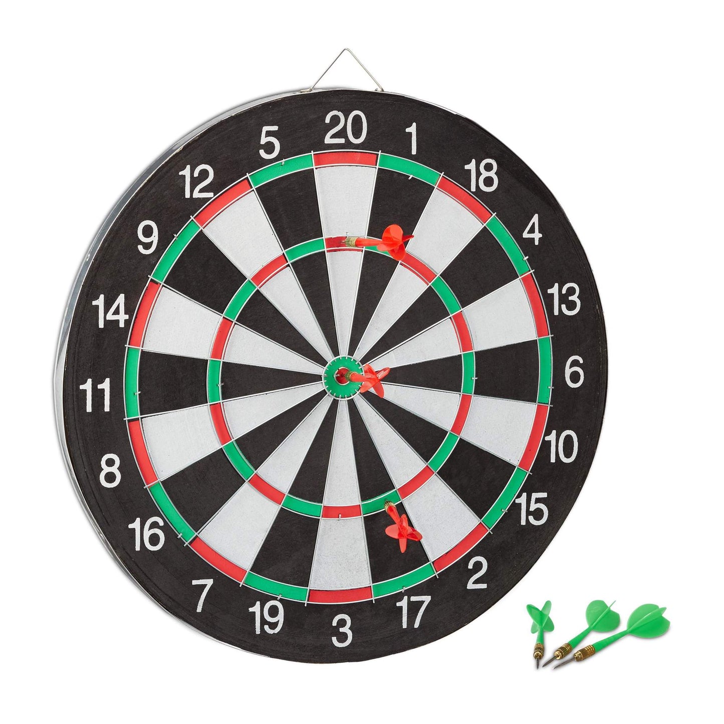 Dartboard X1 with arrows