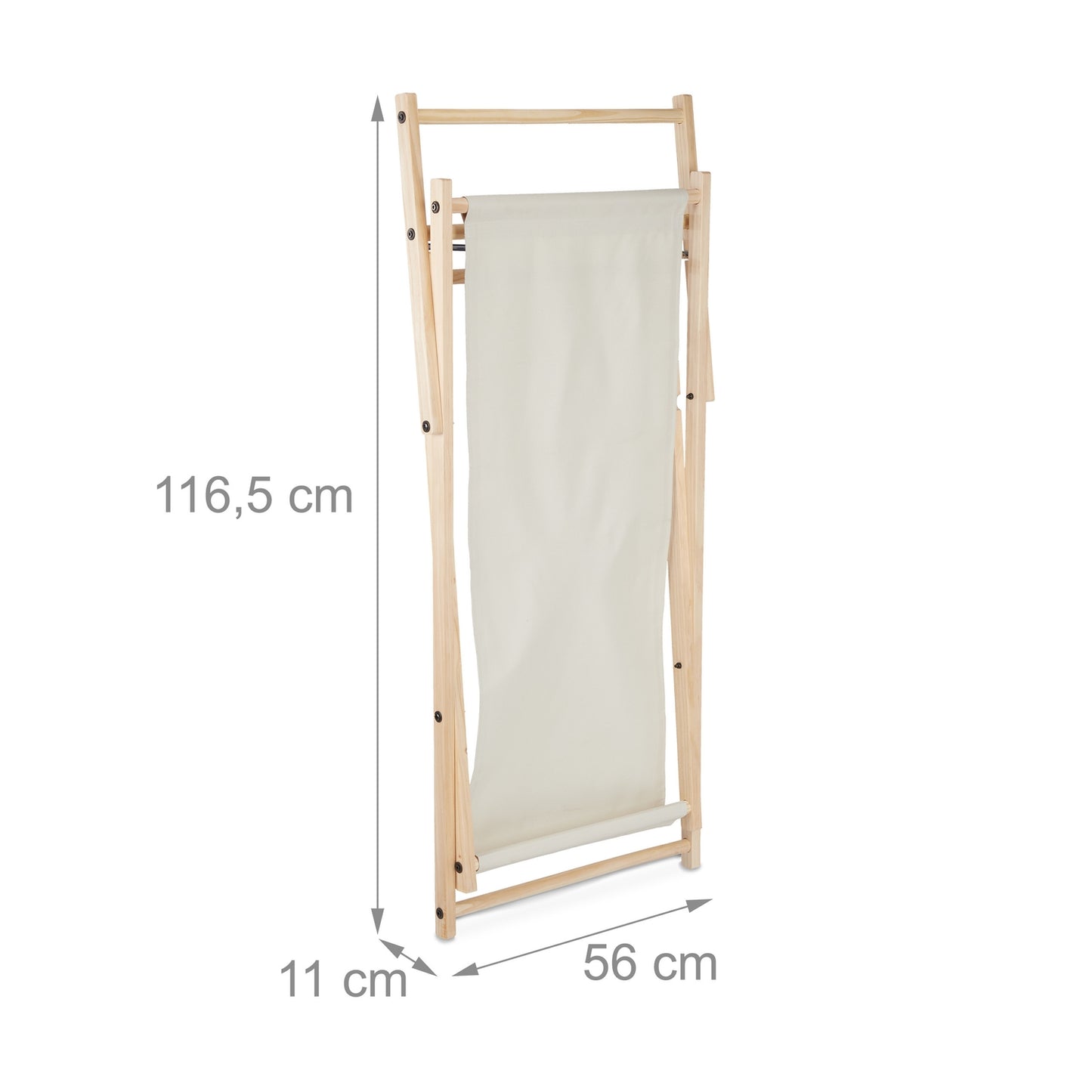 Deck chair Wood Foldeway