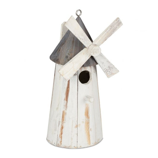 <p>Enhance your garden with a decorative birdhouse featuring a unique windmill design, offering both style and a resting place for small birds. Perfect for nature lovers and garden enthusiasts.</p>

<ul>
<li>Showcase a unique windmill design that adds cha