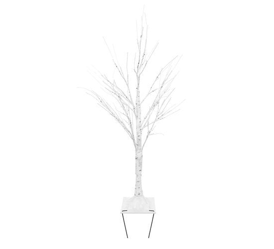 Decorative birch tree 180cm - LED lamps 31V
